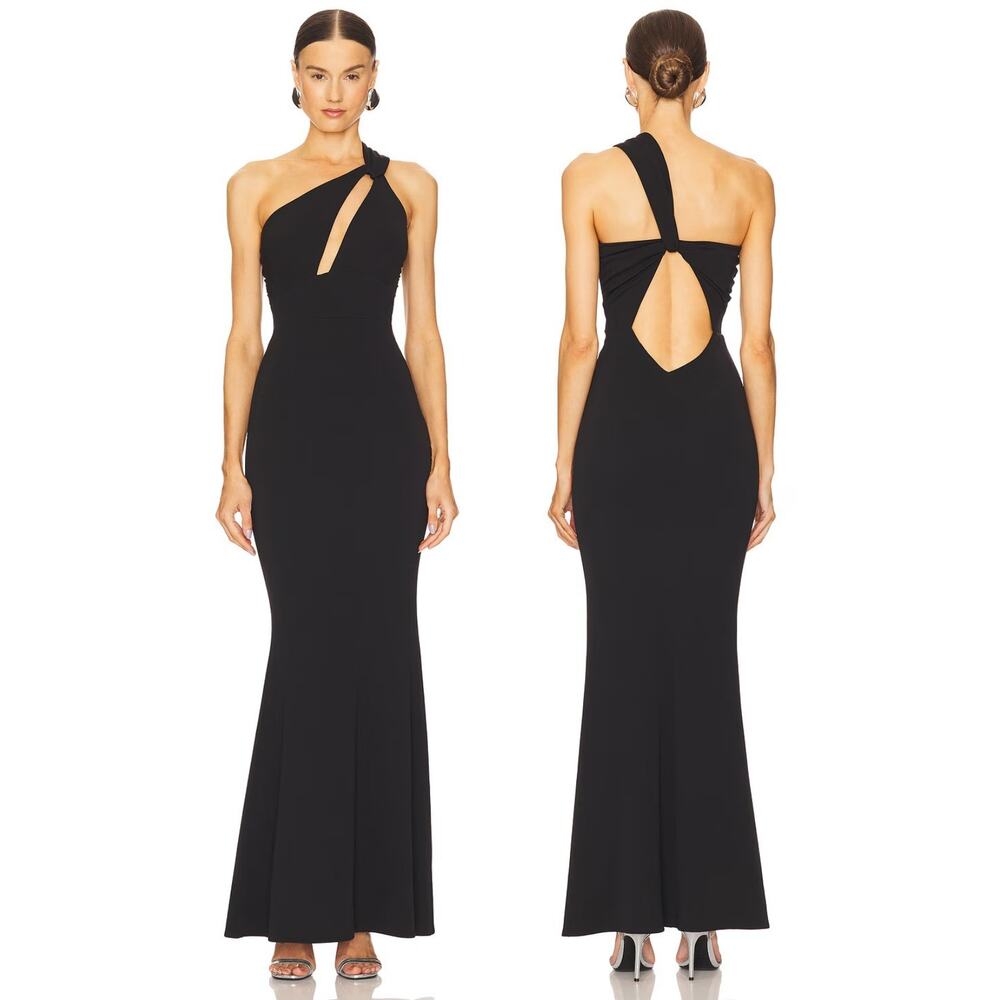 Katie May Maxi Dress One Shoulder Party Formal Evening Gala Holiday Cocktail XXL